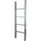 Ekena Millwork 19"W x 60"H x 3 1/2"D Vintage Farmhouse 4 Rung Ladder, Barnwood Decor Collection, Driftwood Blue DECR019X060X04LDRBU - alternate 3